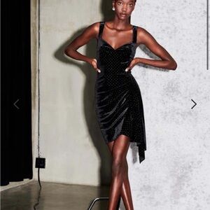 Saylor Nollie Velvet Dress